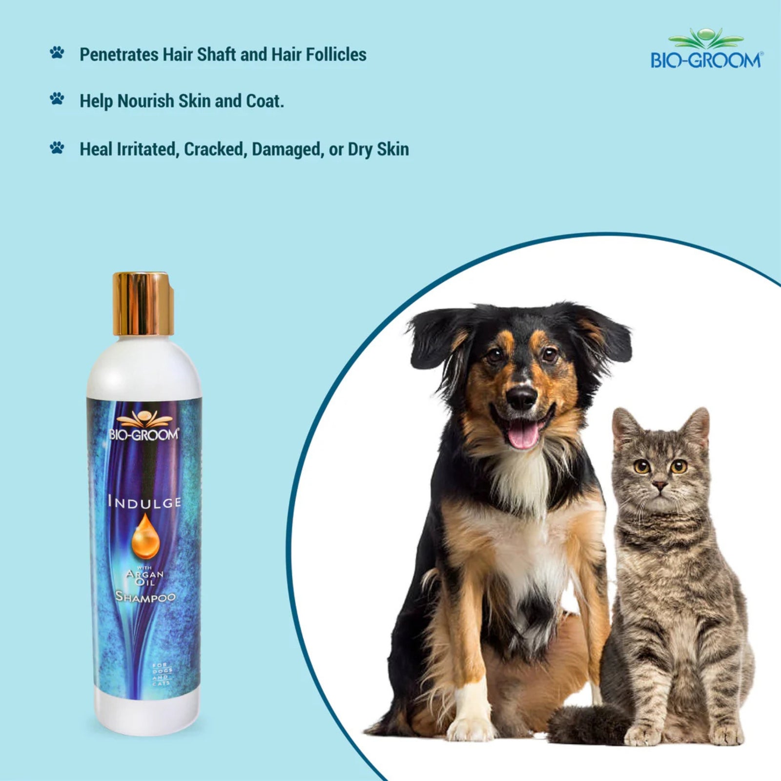 Bio-Groom Indulge Sulfate-Free Argan Oil Dog Shampoo- 355 ml product image 3 - Rufftail Pune
