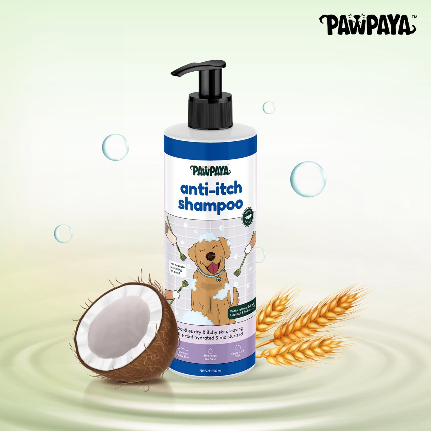 Pawpaya Pawpaya Anti-Itch Shampoo - 250 ml - Rufftail