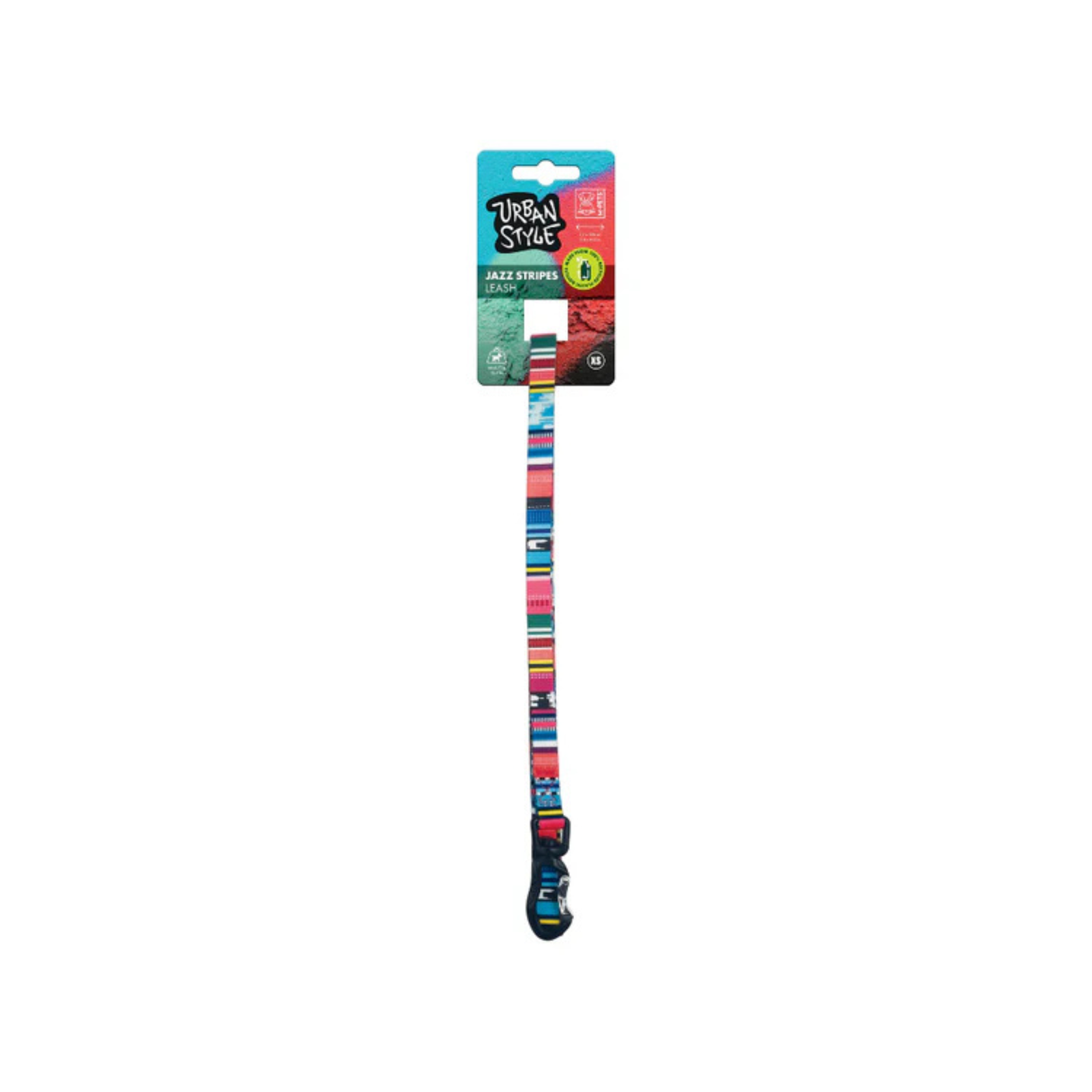 M-Pets URBAN STYLE Jazz Stripes Leash
