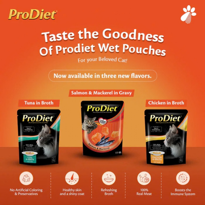 ProDiet Pouch Tuna in Broth Wet Pouch for Cats - Rufftail