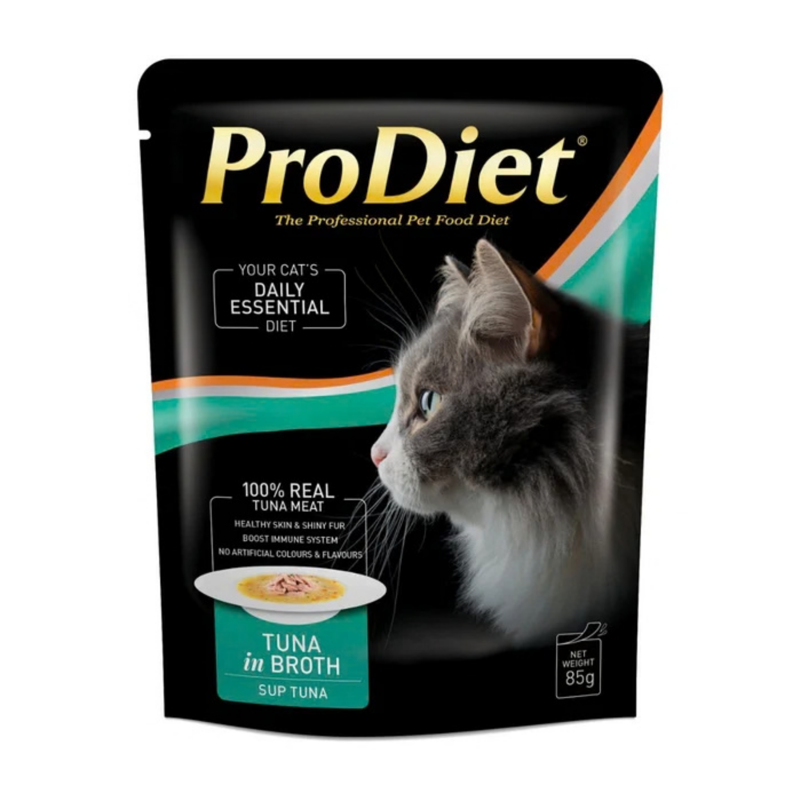 ProDiet Pouch Tuna in Broth Wet Pouch for Cats product image 2 - Rufftail Pune