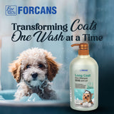 Forcans Long Coat Aloe Shampoo- 750 ml product image 2 - Rufftail Pune