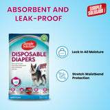 Simple Solution Disposable Dog Diapers- Pack of 12 Pads product image 4 - Rufftail Pune