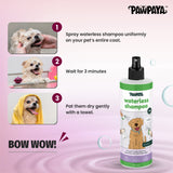 Pawpaya Waterless Pet Shampoo- 250ml product image 4 - Rufftail Pune