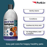 Petkin Mineral Bath Dog Shampoo Lavender - 1 lit - Rufftail
