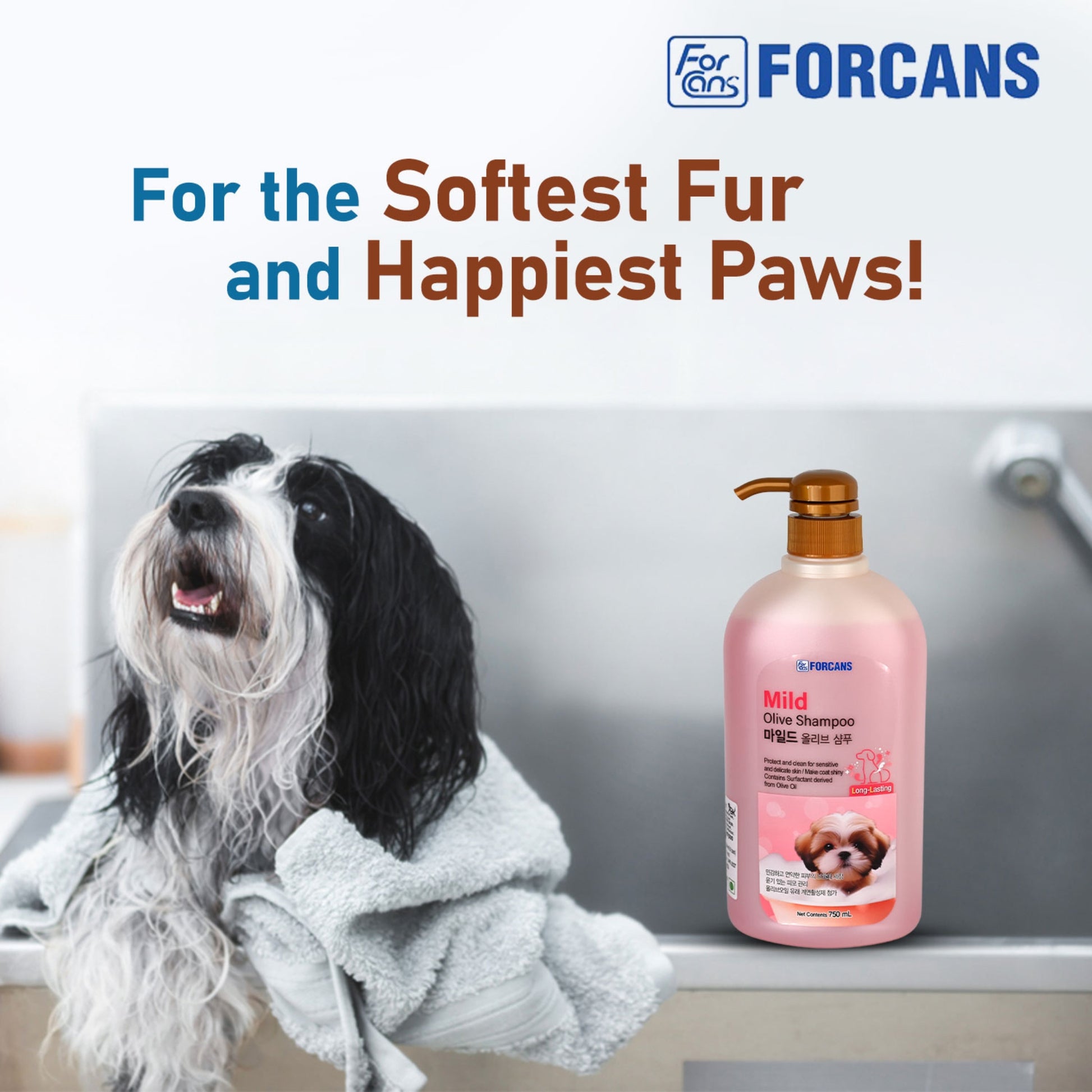 Forbis Mild Olive Shampoo - 750 ml - Rufftail