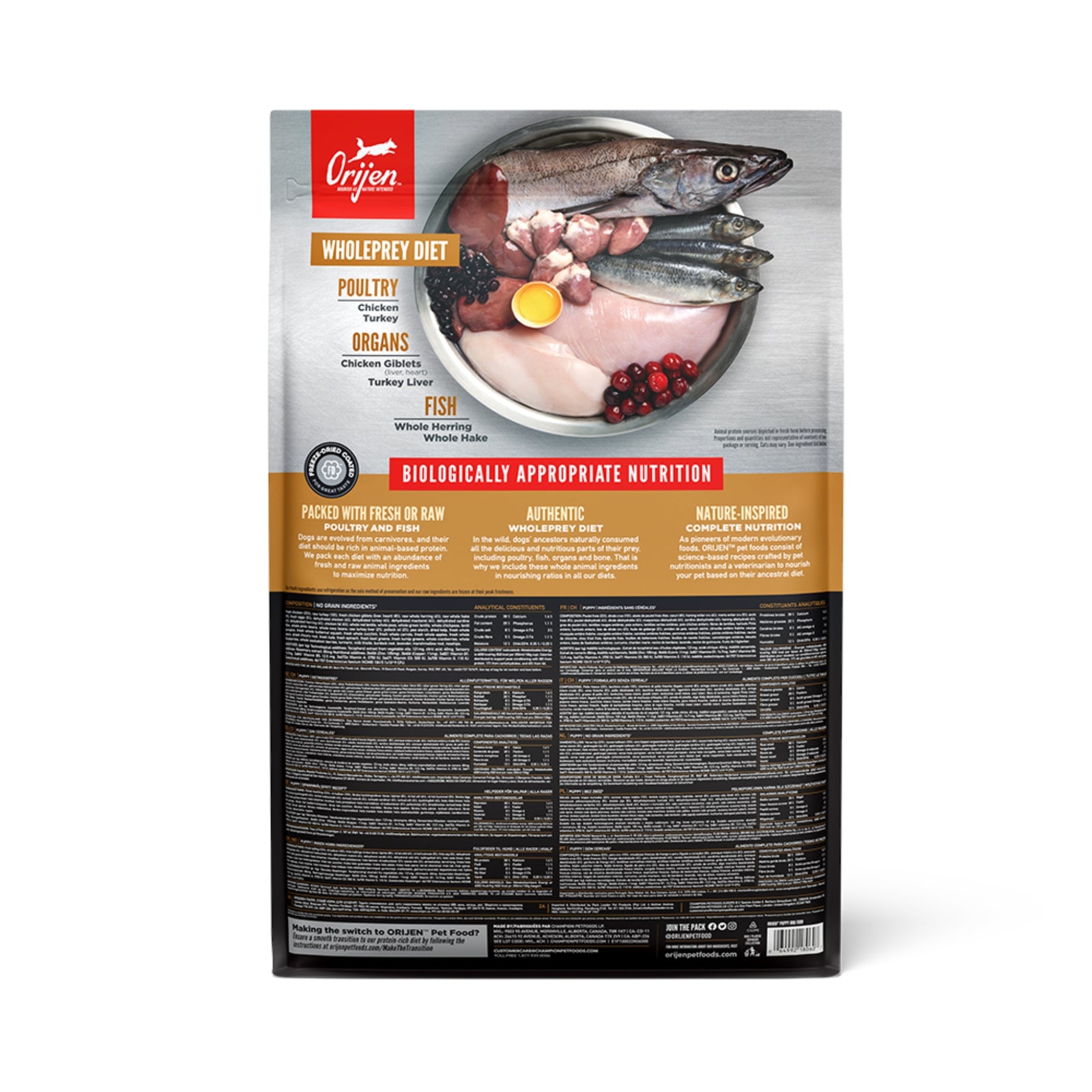 Orijen Puppy Dry Dog Food product image 2 - Rufftail Pune