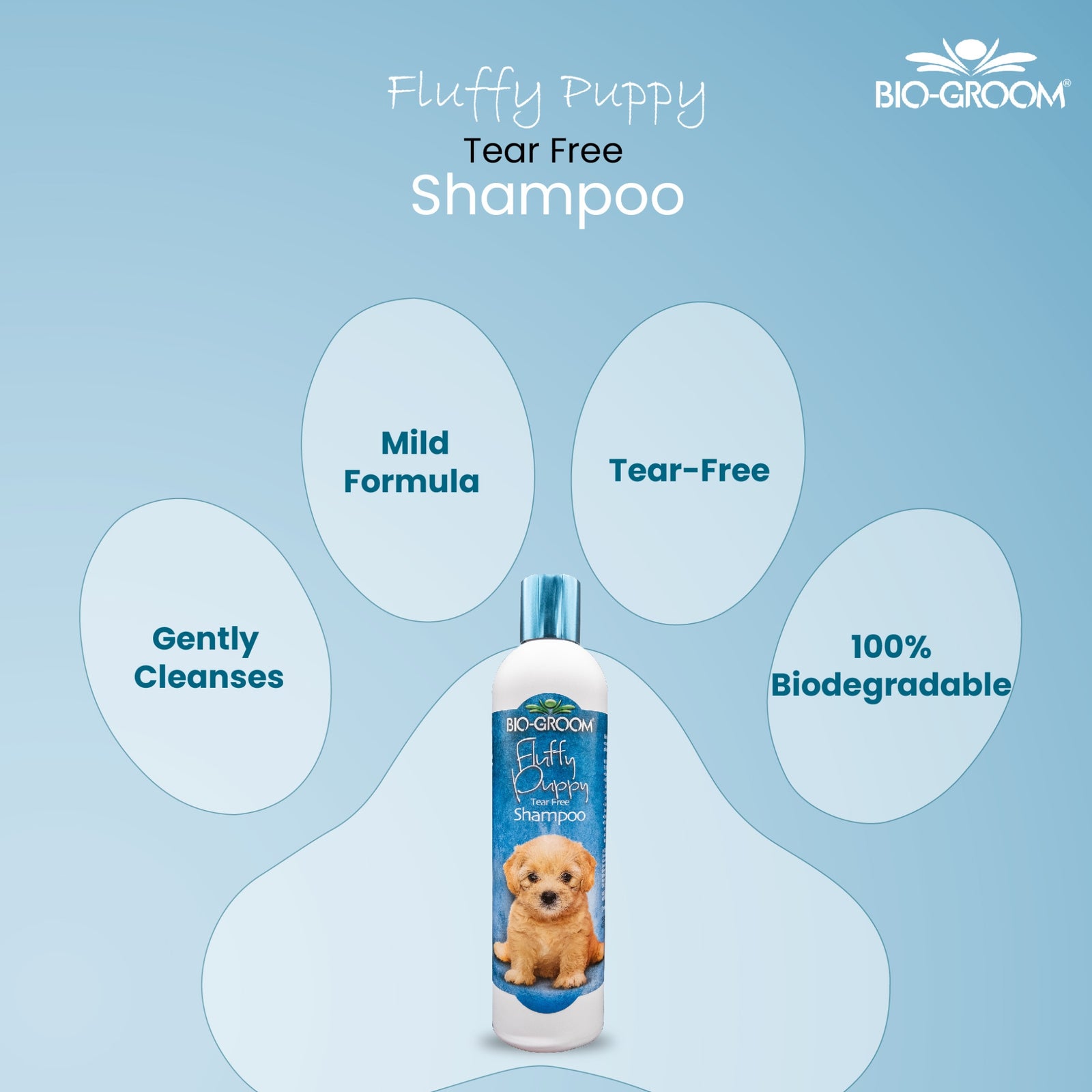 Bio-Groom Fluffy Puppy Tear-Free Puppy Shampoo- 355 ml product image 4 - Rufftail Pune