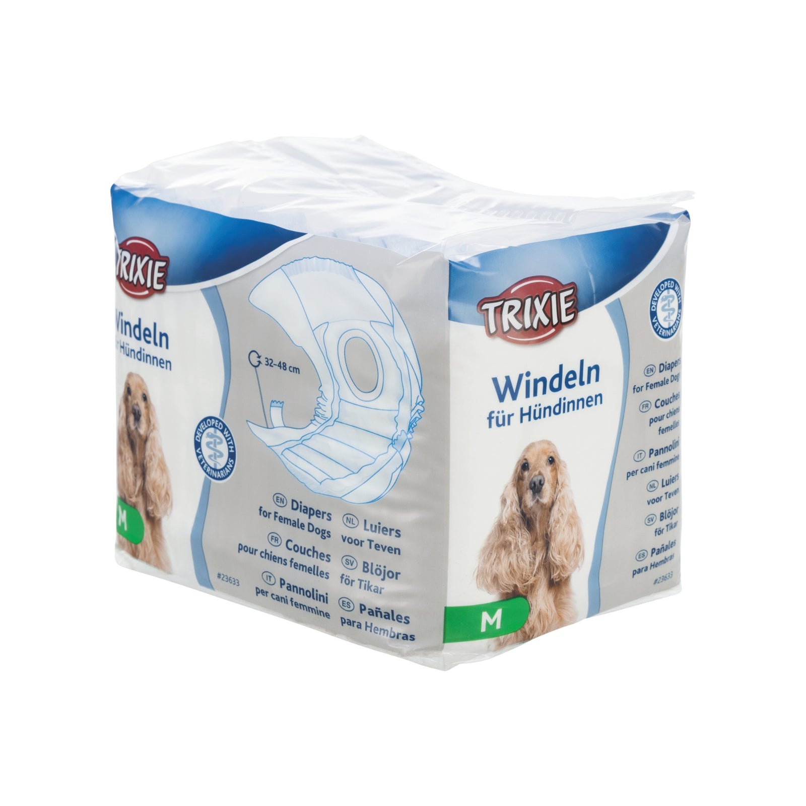 Trixie Disposable Female Dog Diapers- 12 pcs product image 3 - Rufftail Pune