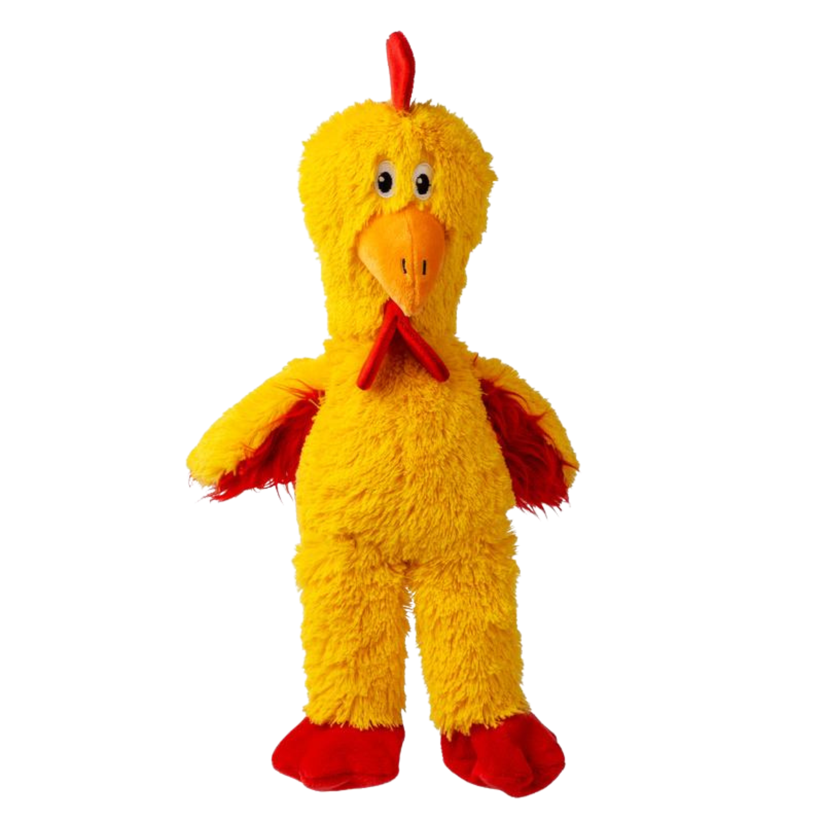 KONG Knots Chicken Dog Toy - Medium/Large Squeaky Toy - Rufftail