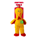 KONG Knots Chicken Dog Toy - Medium/Large Squeaky Toy - Rufftail