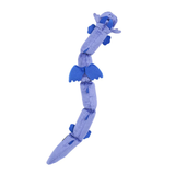 ZippyPaws Shop Zippy Dragonz – Blue Deluxe with 6 Squeakers product image 3 - Rufftail Pune