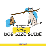 SQUEEEZYS Monster Brother – Squeaky Latex Toy for Medium Dogs (0–20kgs) – Yellow