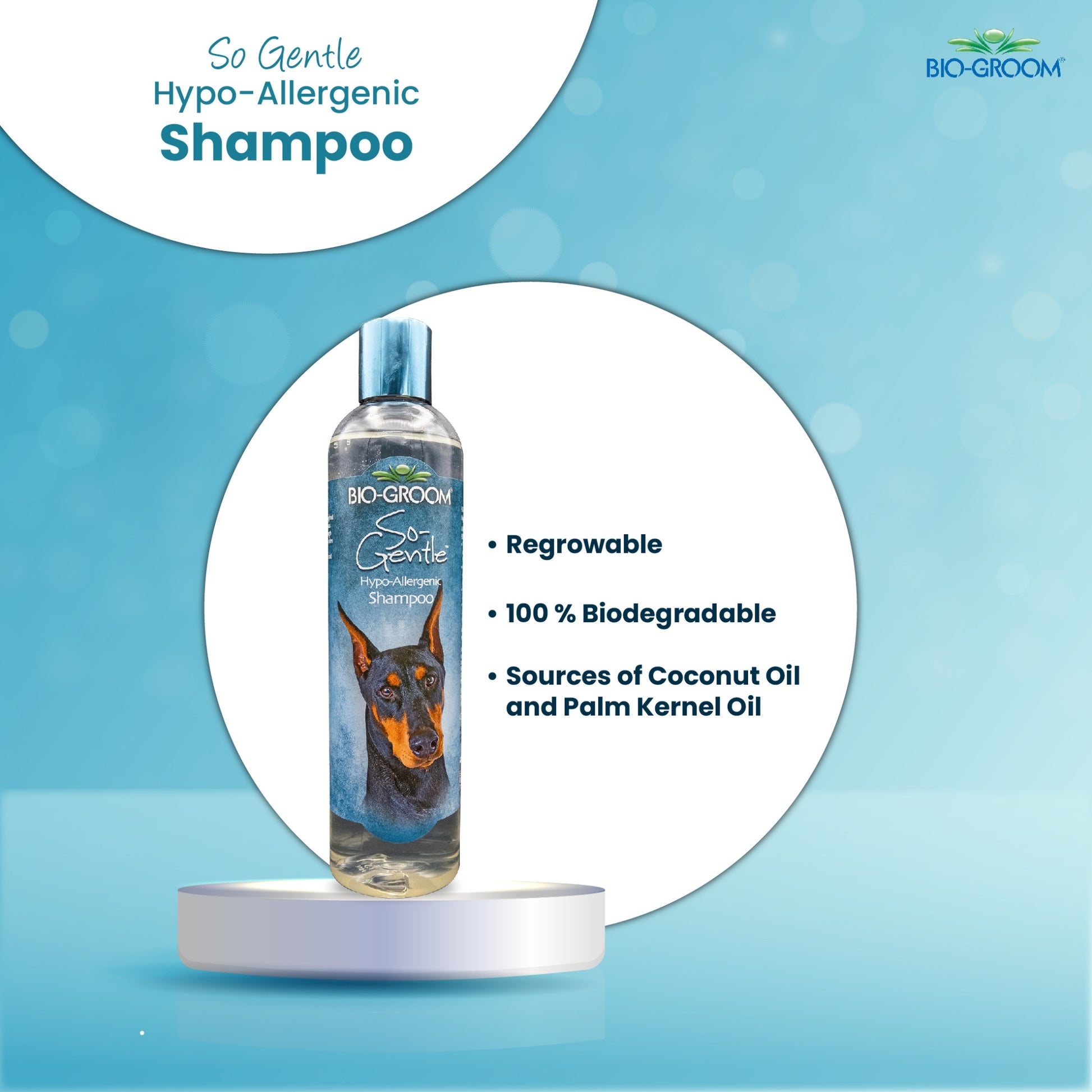 Bio-Groom So Gentle Hypo-Allergenic Tear-Free Shampoo for Dogs (355 ML) - Rufftail