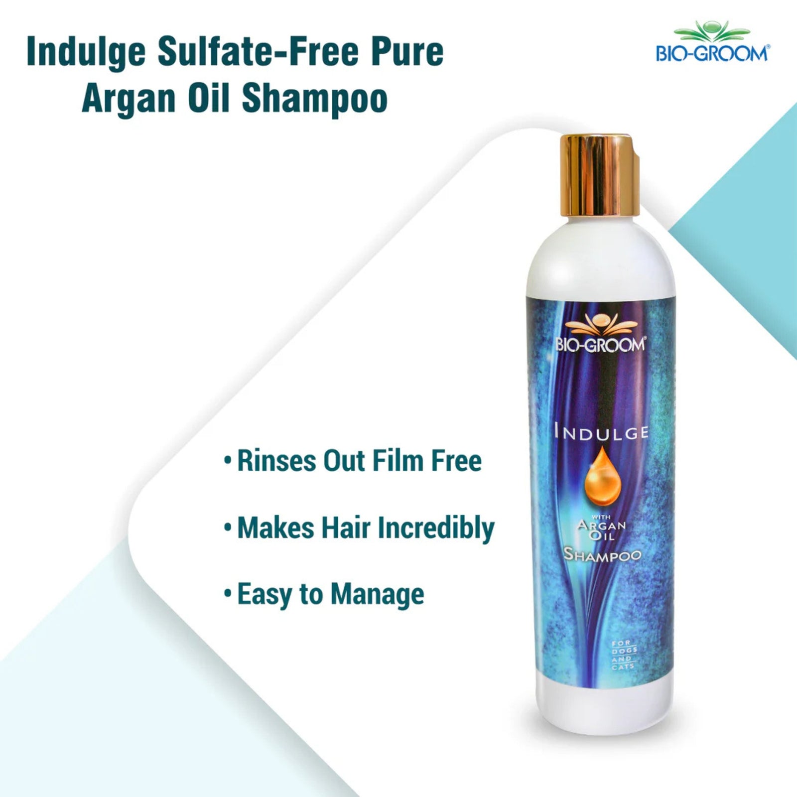 Bio-Groom Indulge Sulfate-Free Argan Oil Dog Shampoo- 355 ml product image 5 - Rufftail Pune
