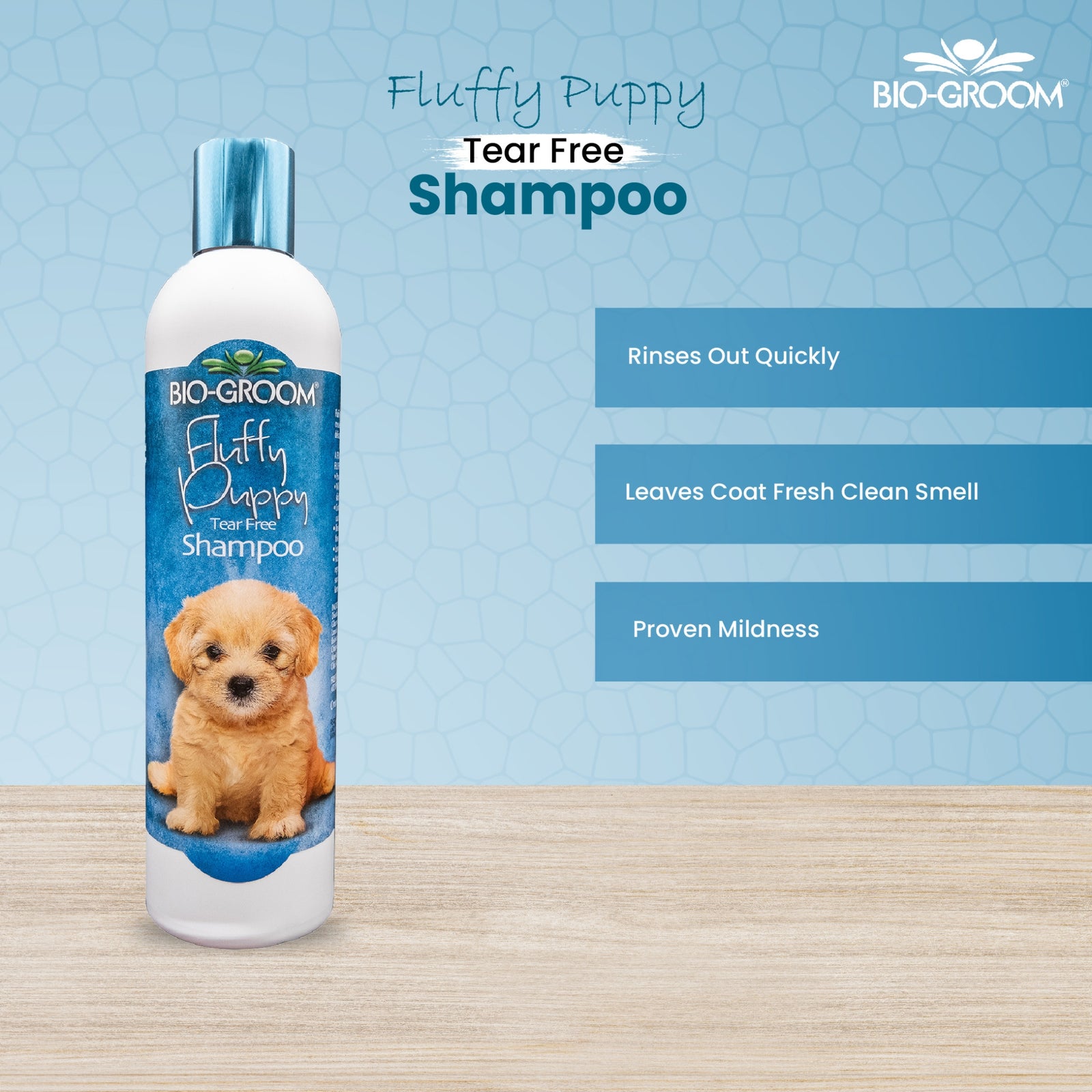 Bio-Groom Fluffy Puppy Tear-Free Puppy Shampoo- 355 ml product image 3 - Rufftail Pune