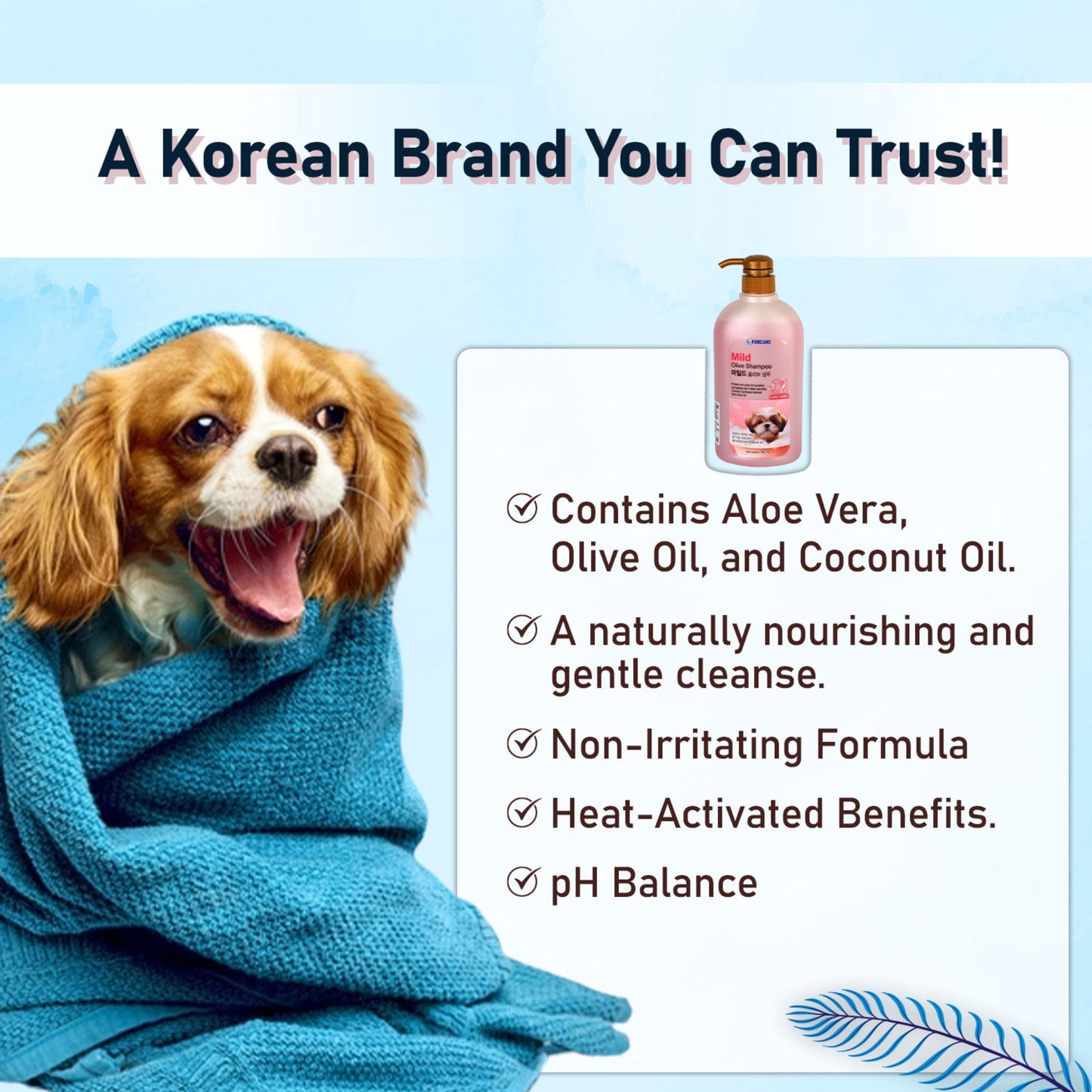 Forbis Mild Olive Shampoo - 750 ml - Rufftail