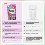 Inaba Juicy Bites Shrimp & Seafood Mix Flavor Cat Treat (33.9 g) product image 7 - Rufftail Pune
