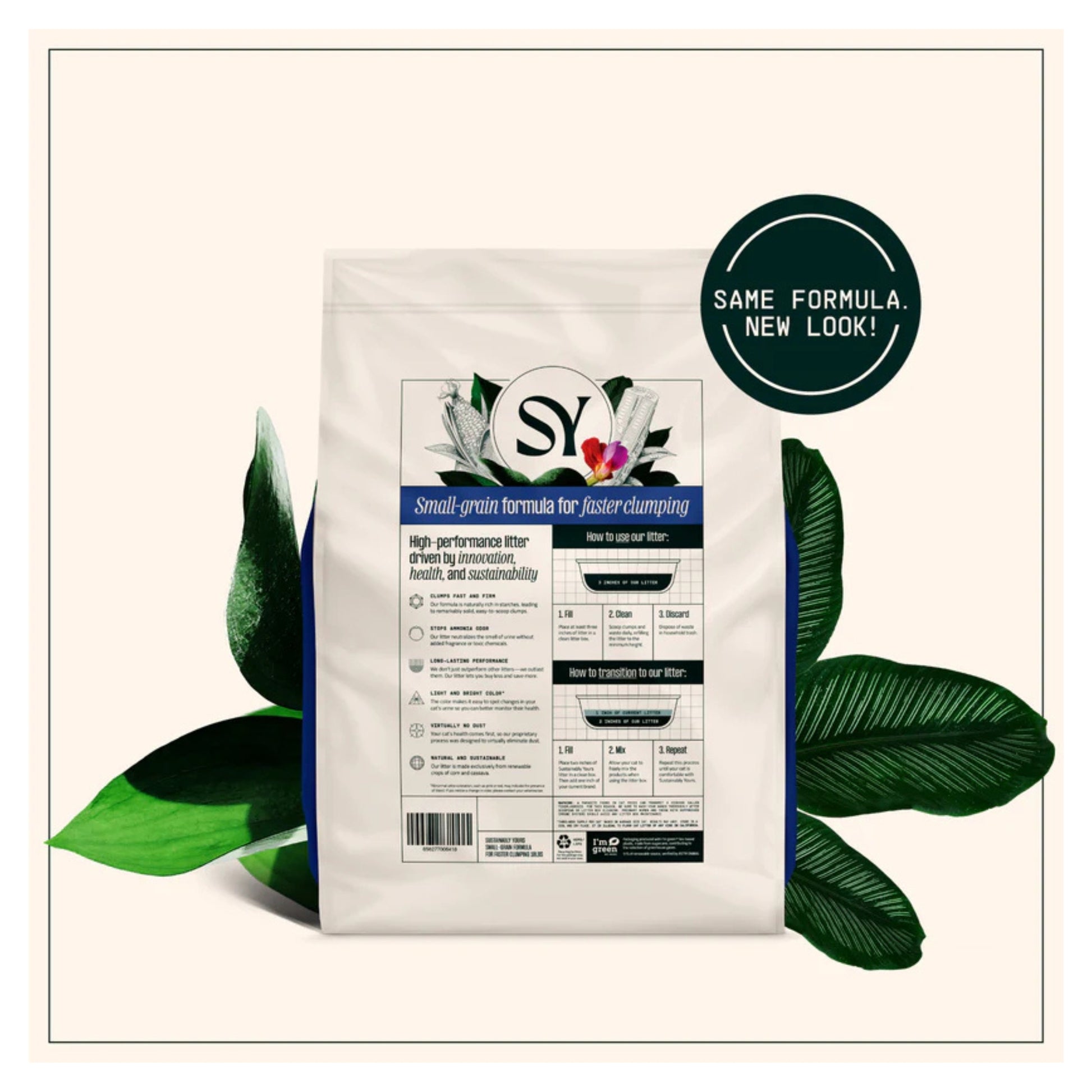 Sustainably Yours Small Grain Cat Litter - Rufftail