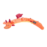 ZippyPaws Zippy Dragonz – Red Deluxe with 6 Squeakers - Rufftail Pune
