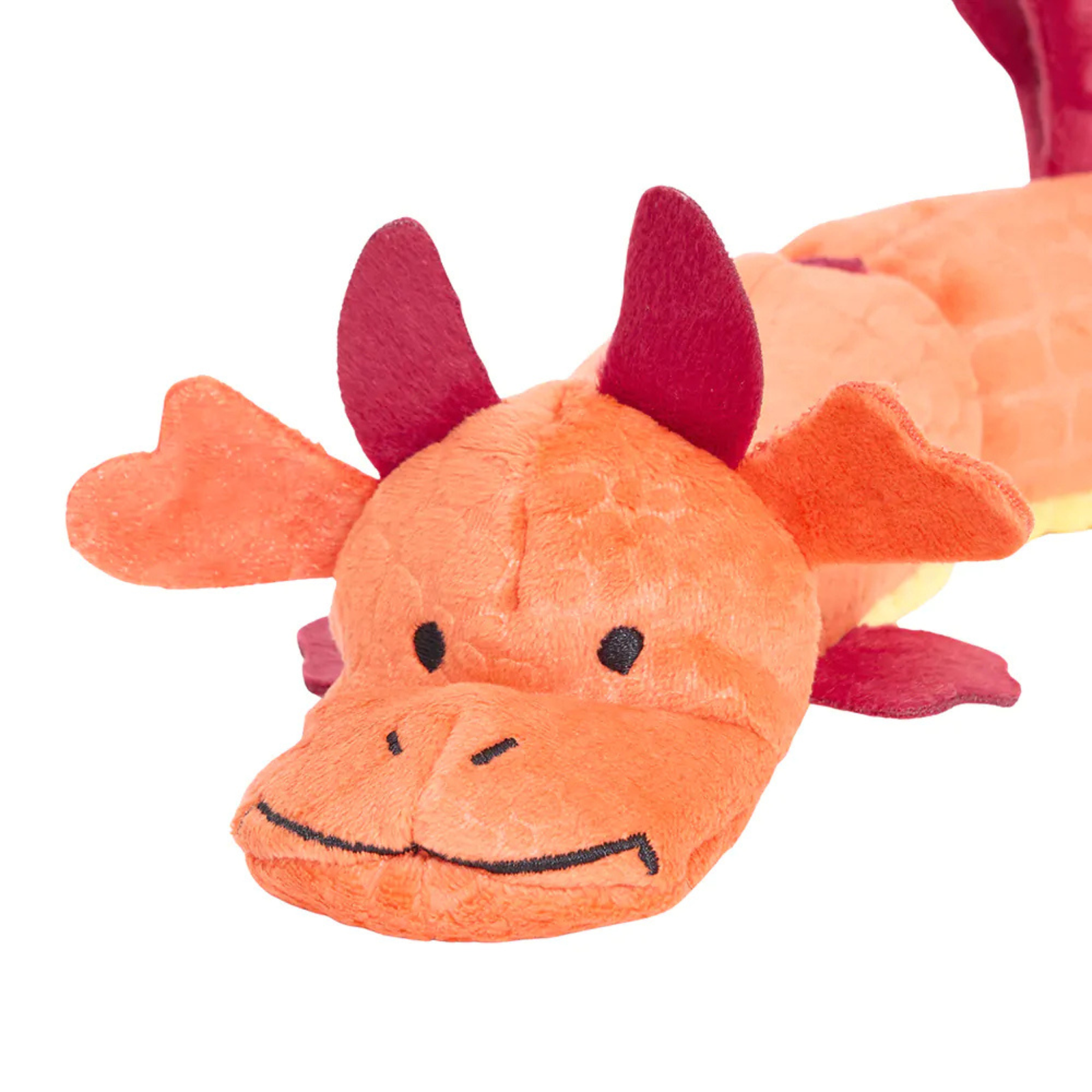 ZippyPaws Zippy Dragonz – Red Deluxe with 6 Squeakers product image 2 - Rufftail Pune