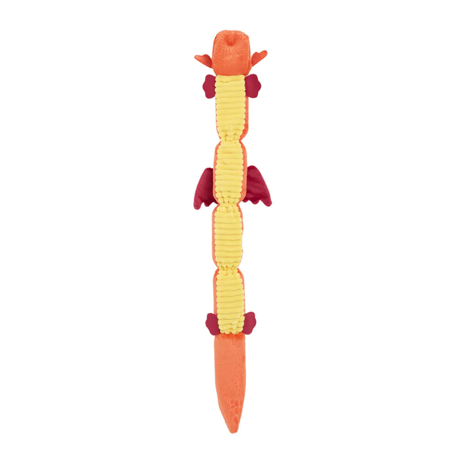 ZippyPaws Zippy Dragonz – Red Deluxe with 6 Squeakers product image 4 - Rufftail Pune