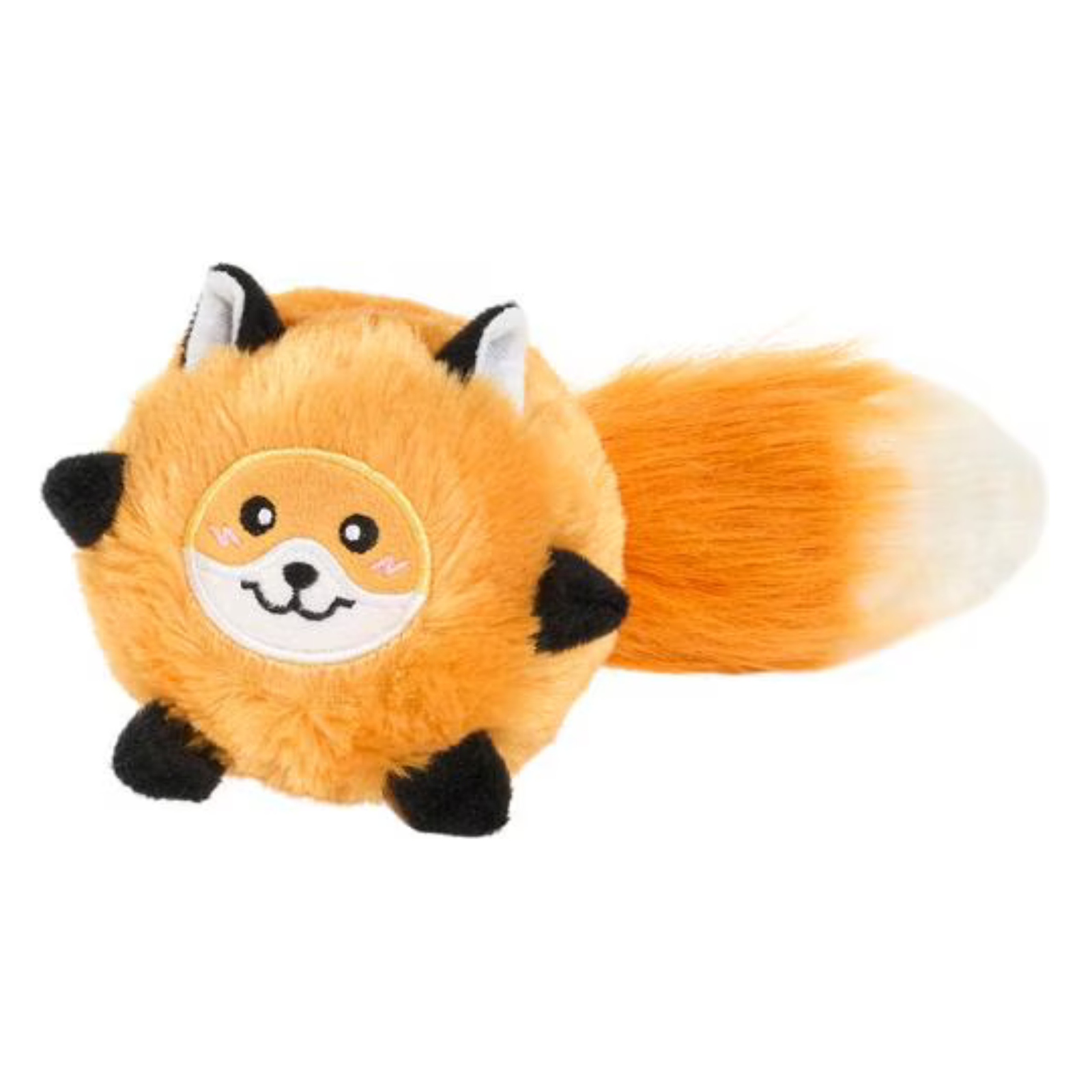 Zippy Paws Bushy Throw Fox