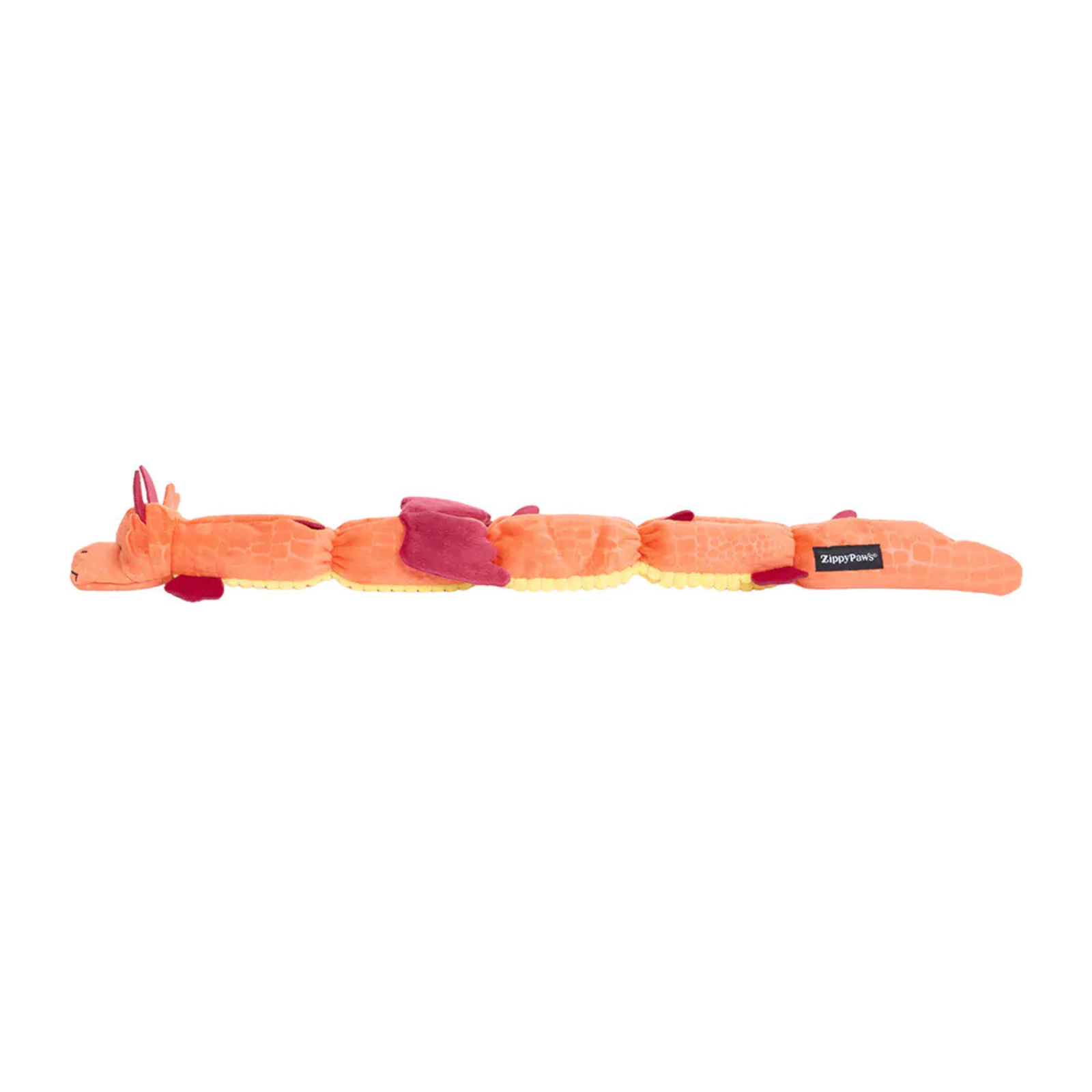 ZippyPaws Zippy Dragonz – Red Deluxe with 6 Squeakers product image 5 - Rufftail Pune