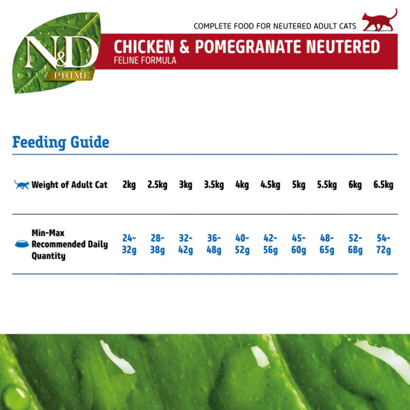 Farmina N&D Prime Chicken & Pomegranate Neutered Adult Grain Free Dry Cat Food- 5 Kg - Rufftail