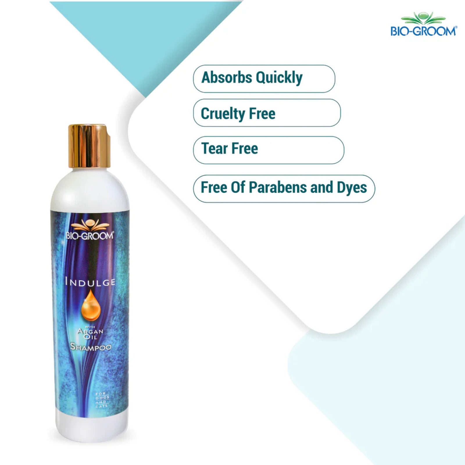 Bio-Groom Indulge Sulfate-Free Argan Oil Dog Shampoo- 355 ml product image 6 - Rufftail Pune