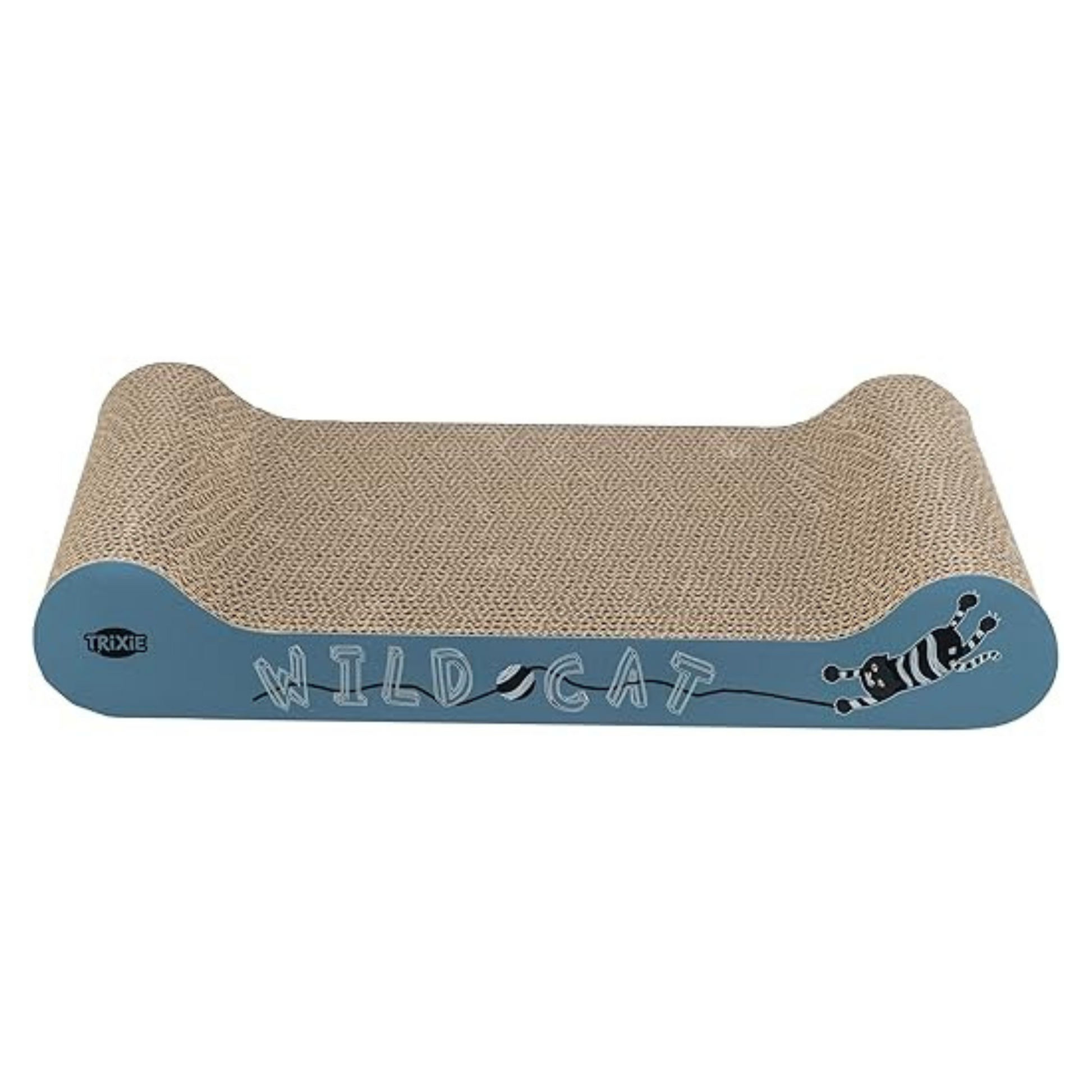 Trixie Wild Cat Scratching Cardboard (41x7x24 cm)- Blue - Rufftail
