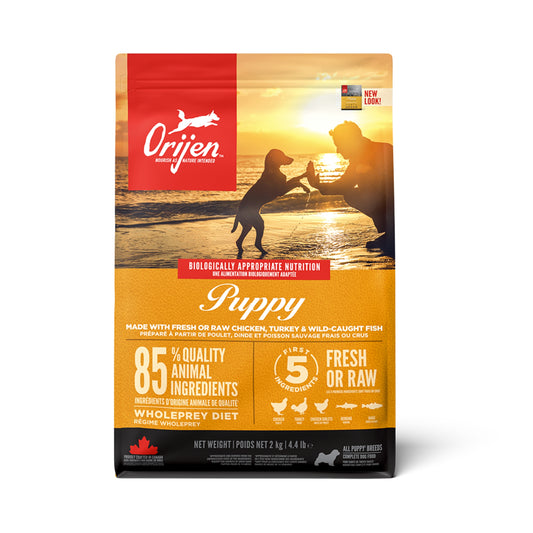 Orijen Puppy Dry Dog Food - Premium Nutrition for All Breeds - Rufftail
