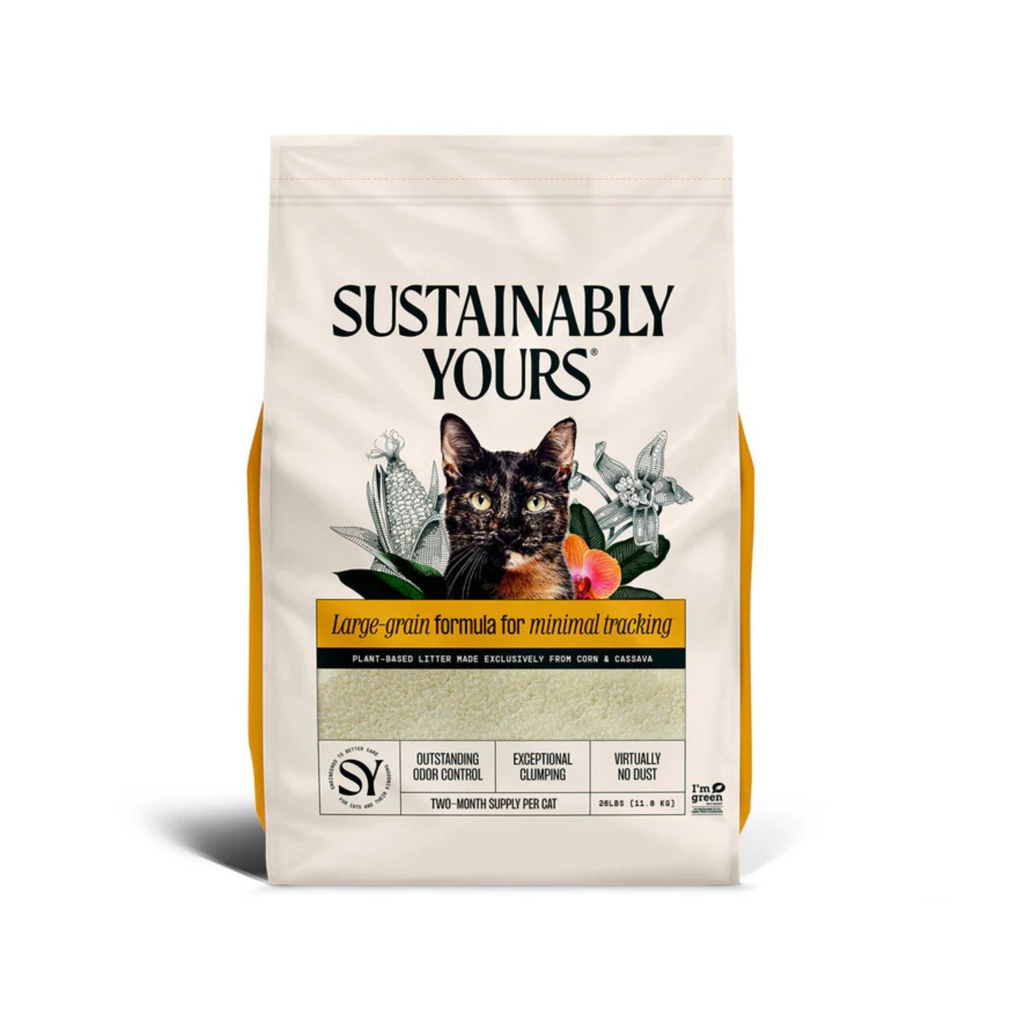 Sustainably Yours Large Grain Cat Litter - Rufftail