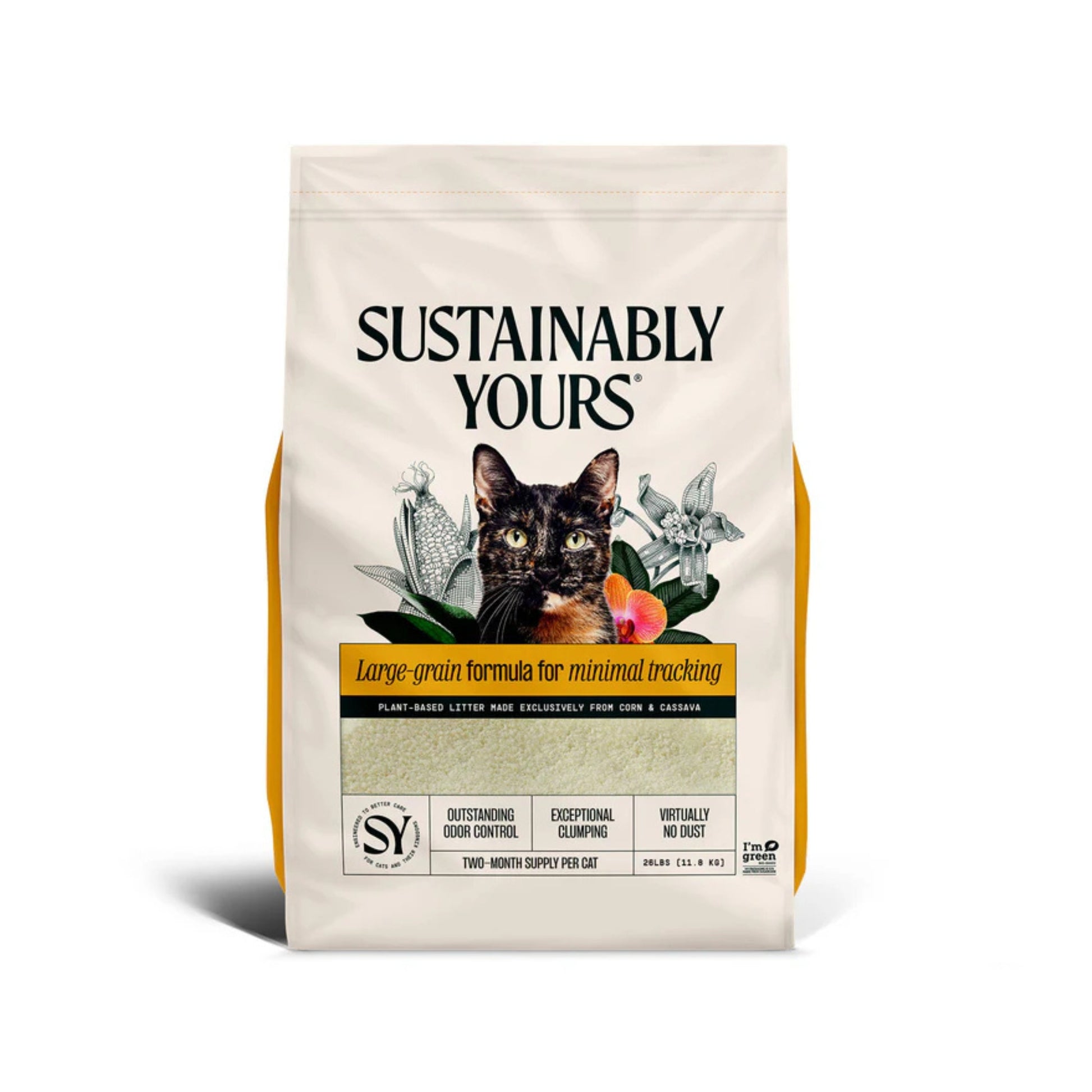 Sustainably Yours Large Grain Cat Litter - Rufftail