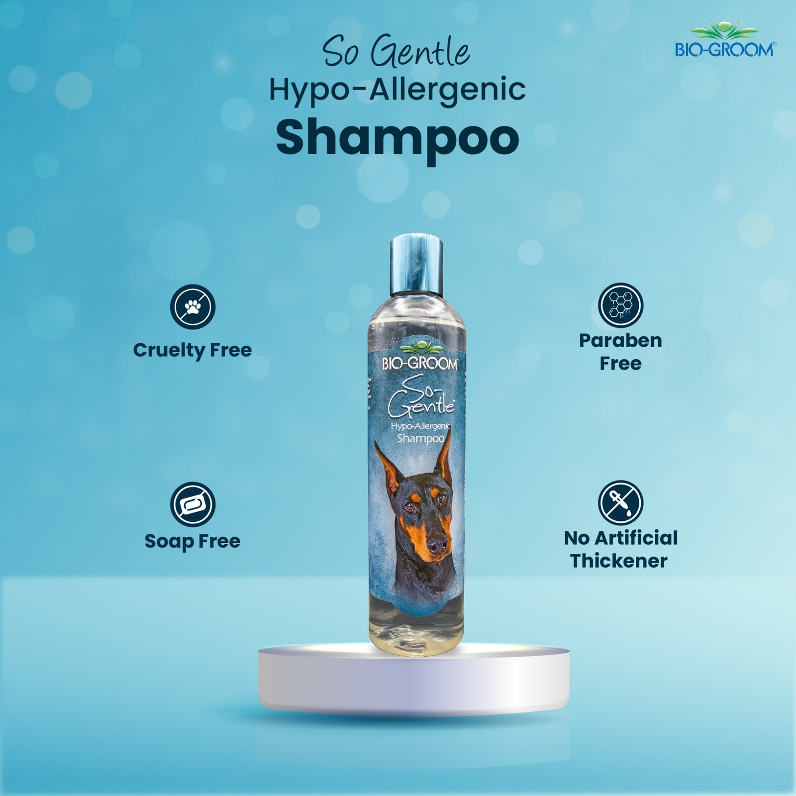 Bio-Groom So Gentle Hypo-Allergenic Tear-Free Shampoo for Dogs (355 ML) - Rufftail