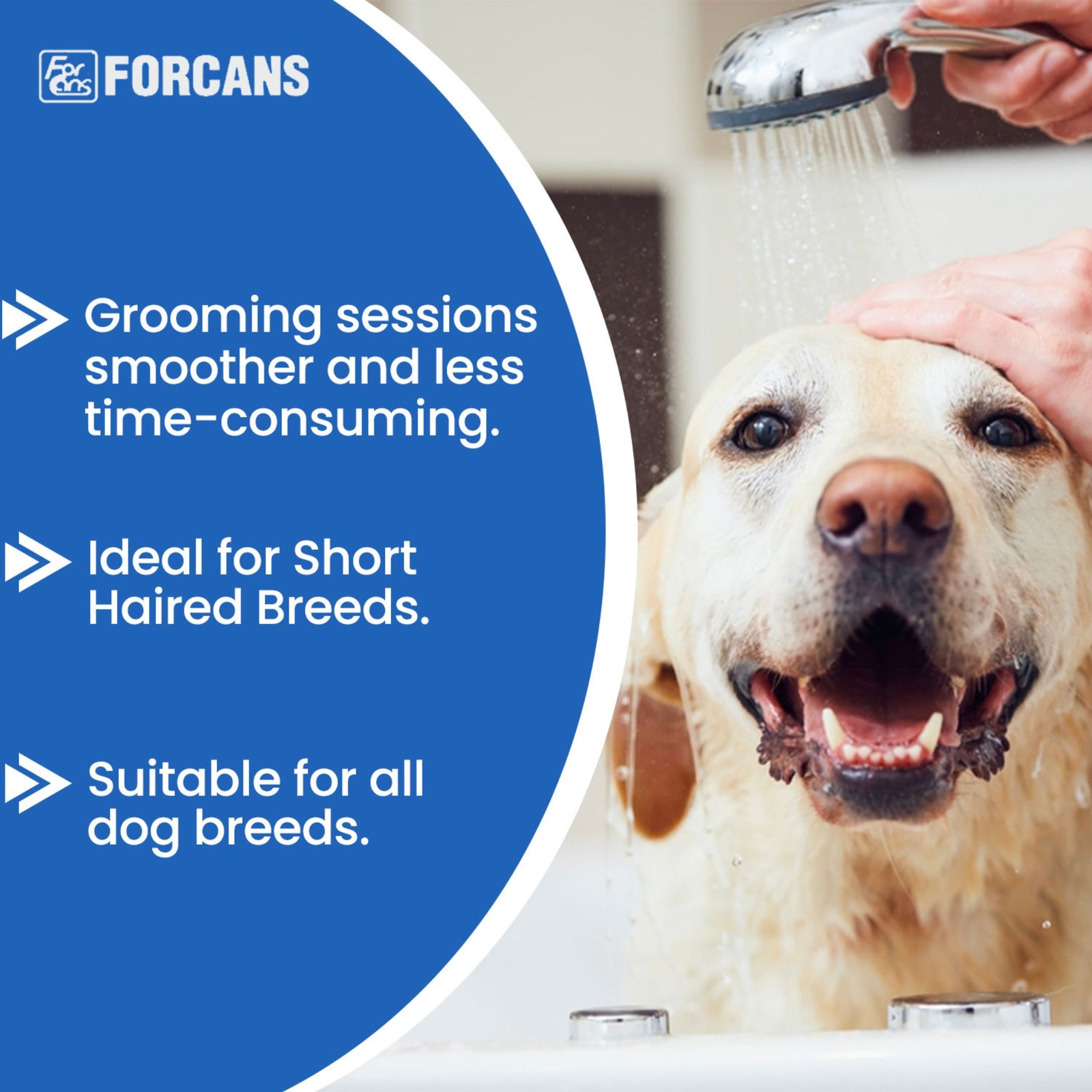 Forcans Short Coat Aloe Dog Shampoo - 750 ml - Rufftail