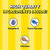 Temptations Creamy Cat Treats - Chicken & Tuna Flavour (12g x 4) - Rufftail