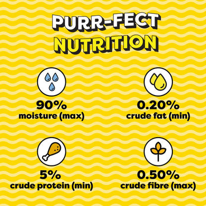 Temptations Creamy Cat Treats - Chicken & Tuna Flavour (12g x 4)