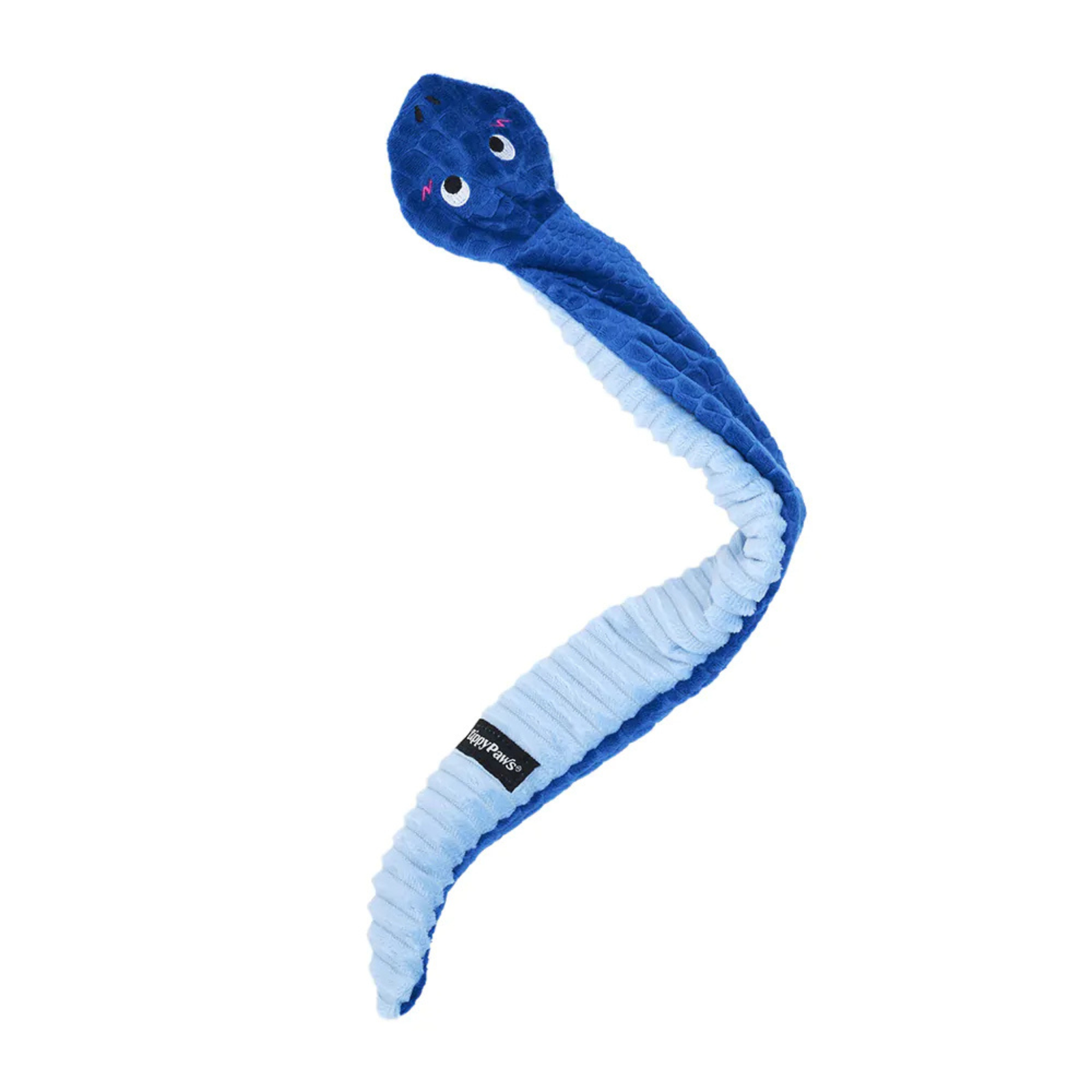 ZippyPaws Rope Reptilez – Snake Blue Dog Toy product image 5 - Rufftail Pune