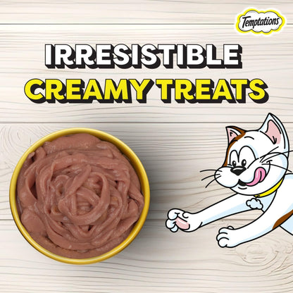 Temptations Creamy Cat Treats - Chicken & Tuna Flavour (12g x 4)