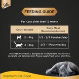 Sheba Rich Premium Tuna Pumpkin & Carrot In Gravy Adult Wet Cat Food - 70 gm Packs - Rufftail