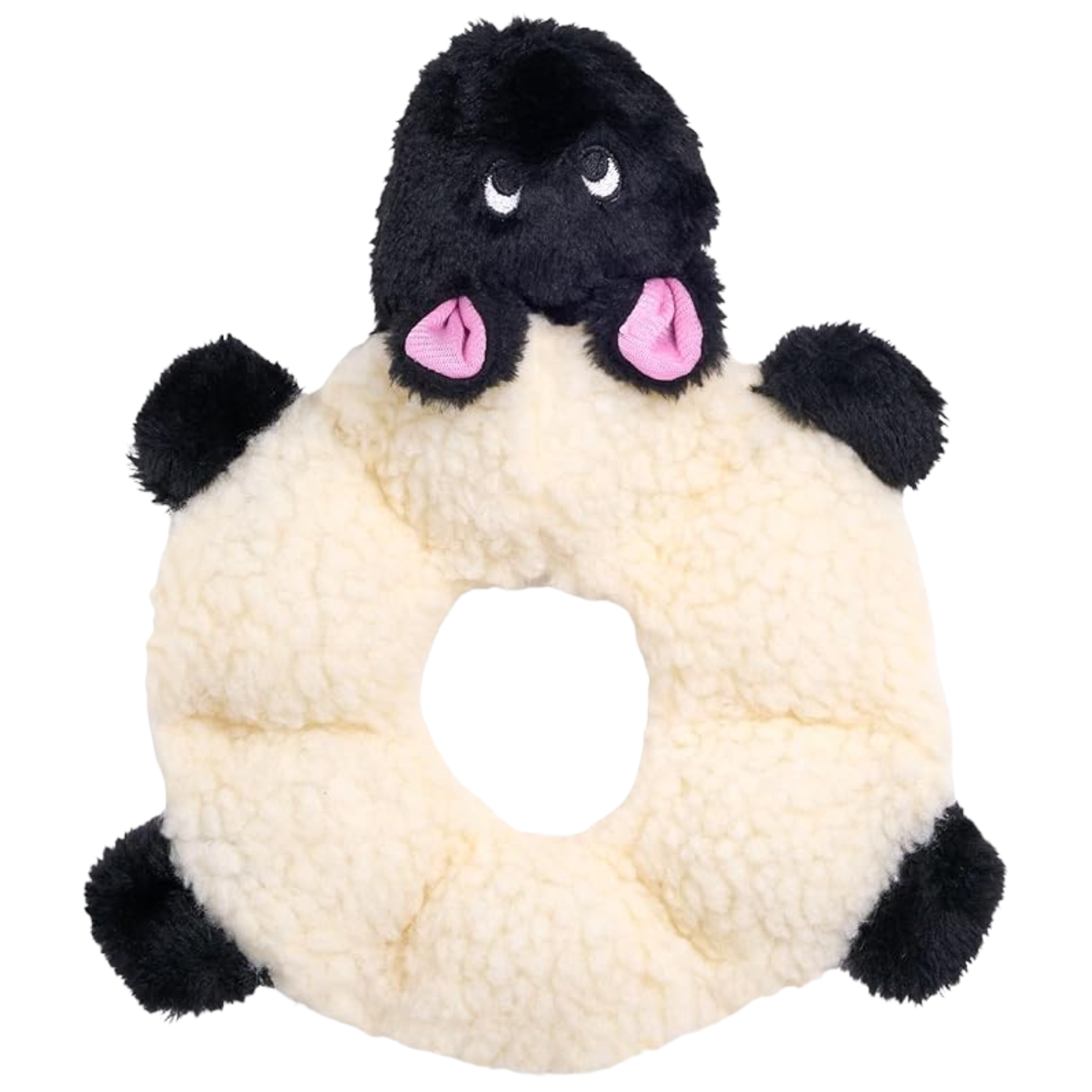 Zippy Paws Loopy – Sheep 7 round squeakers Dog Toy product image 2 - Rufftail Pune
