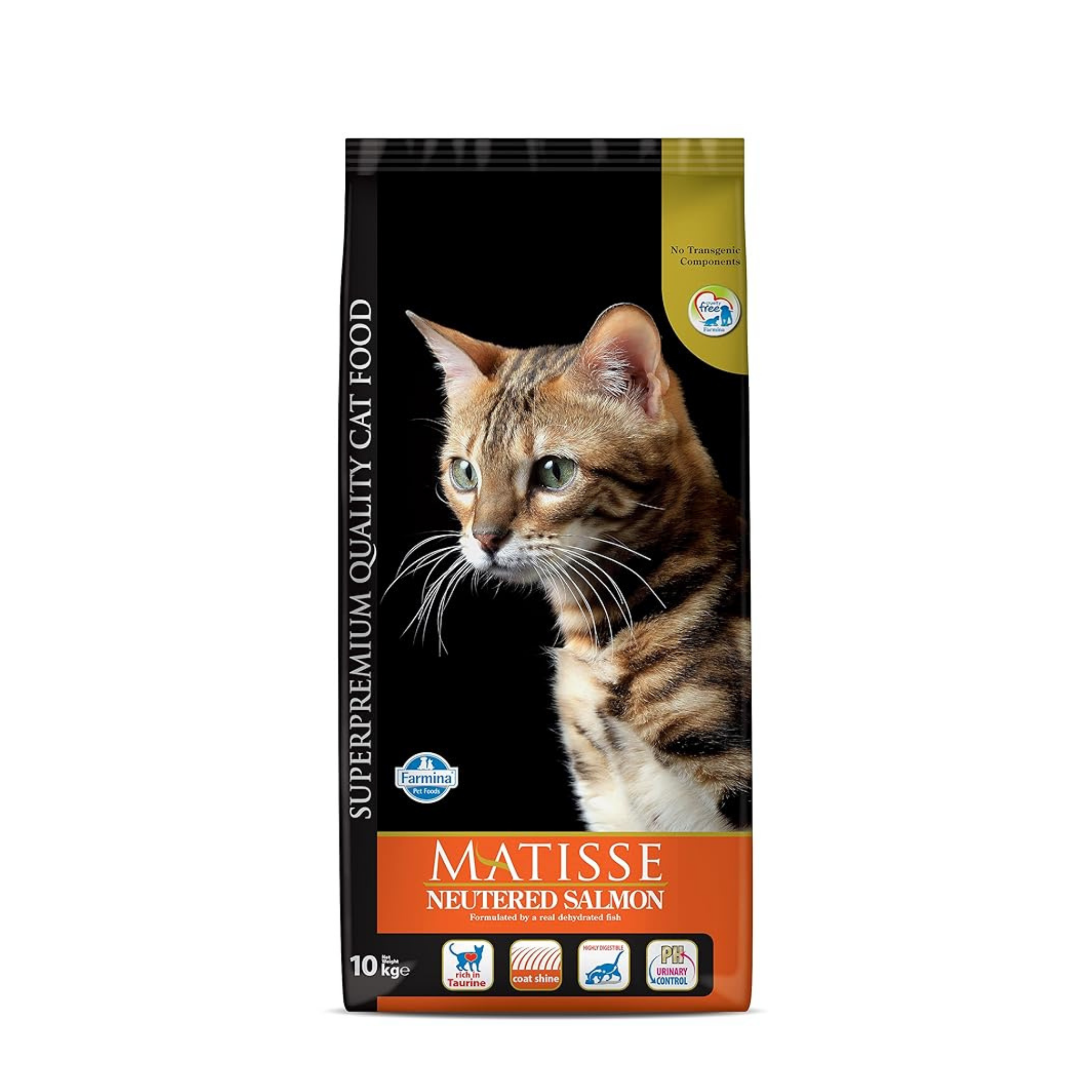 FARMINA Matisse Neutered Salmon Adult Dry Cat Food 10 kg – Rufftail