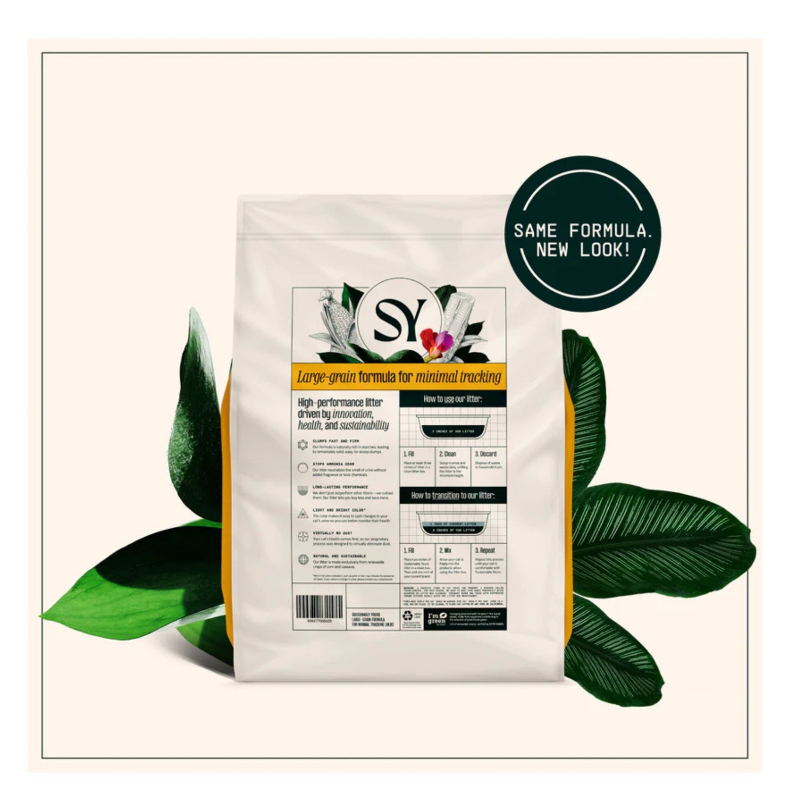 Sustainably Yours Large Grain Cat Litter product image 2 - Rufftail Pune