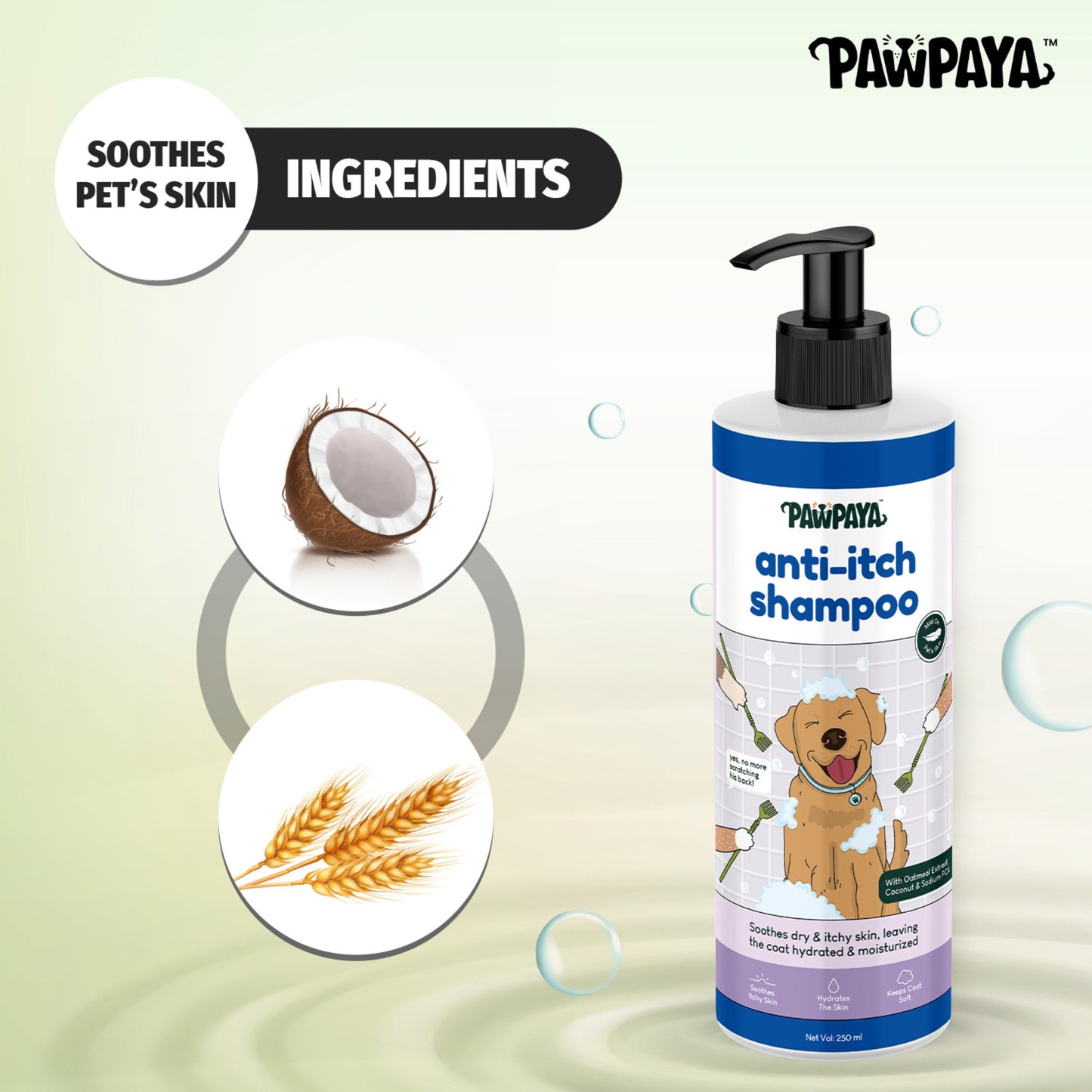Pawpaya Pawpaya Anti-Itch Shampoo - 250 ml - Rufftail