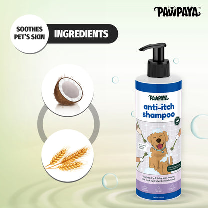 Pawpaya Pawpaya Anti-Itch Shampoo - 250 ml - Rufftail