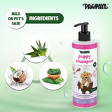 Pawpaya Puppy Shampoo- 250ml product image 6 - Rufftail Pune