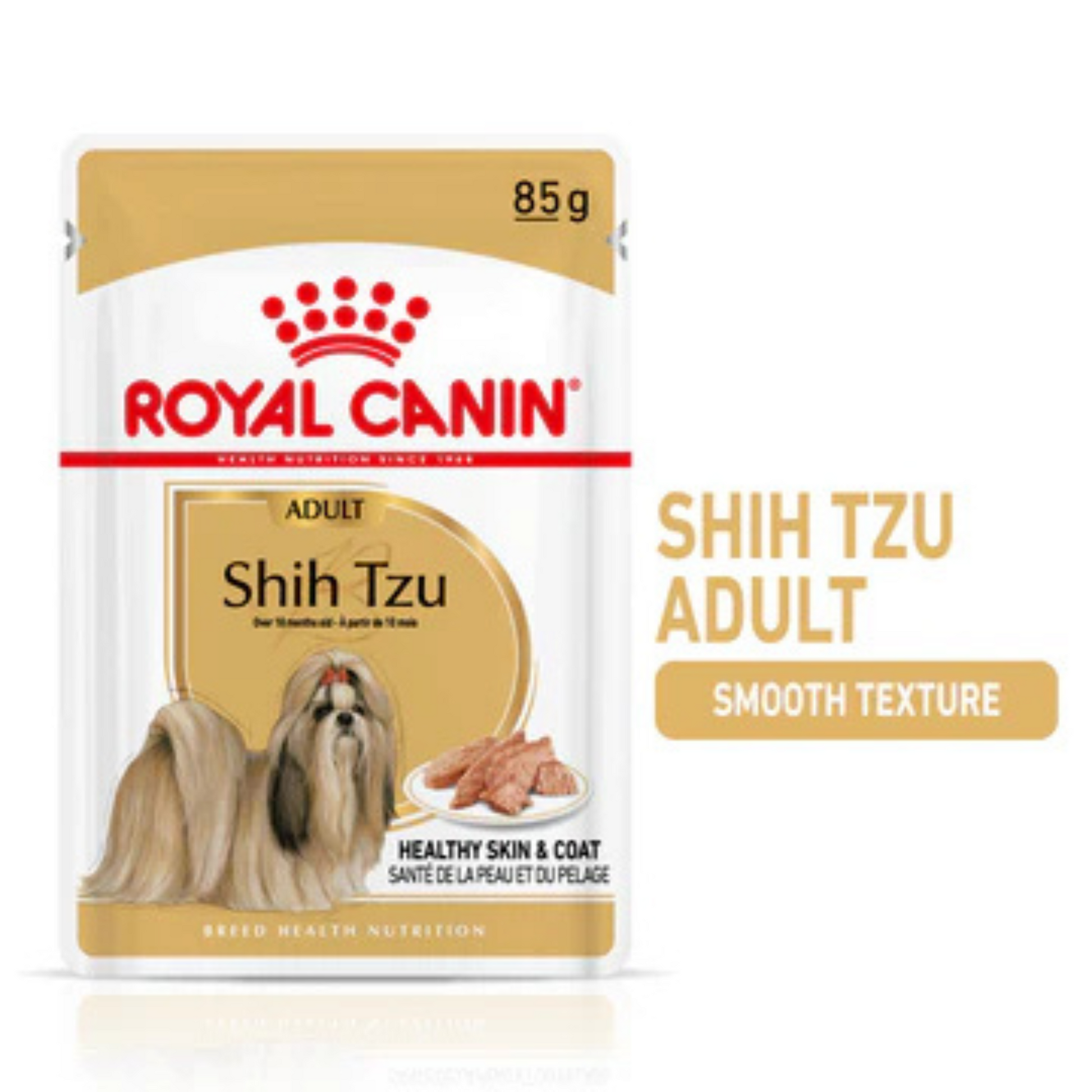 Royal Canin Loaf In Gravy Shih Tzu Adult Dog Wet Food (12U x 85 g) - Rufftail