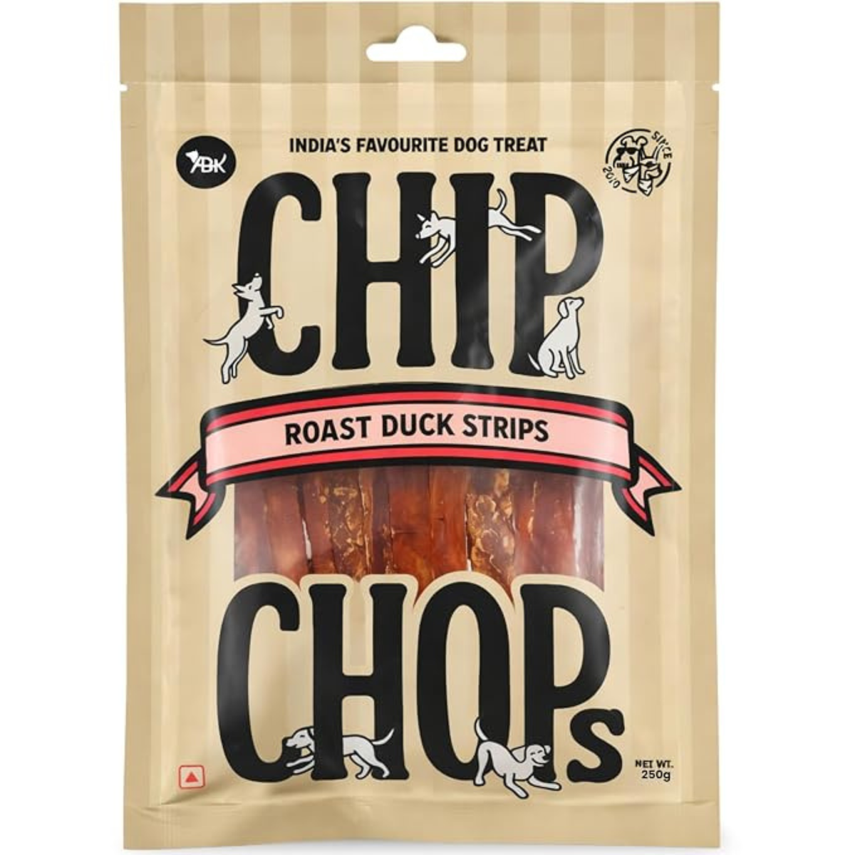 Chip Chops Roast Duck Strips Dog Treats