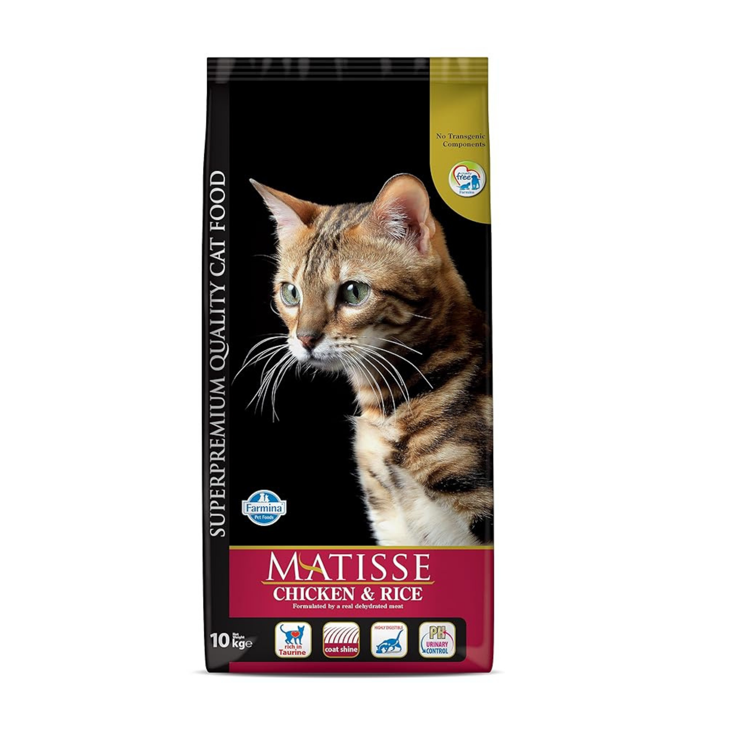 Farmina Matisse Premium Chicken & Rice Dry Cat Food - 10 kg - Rufftail